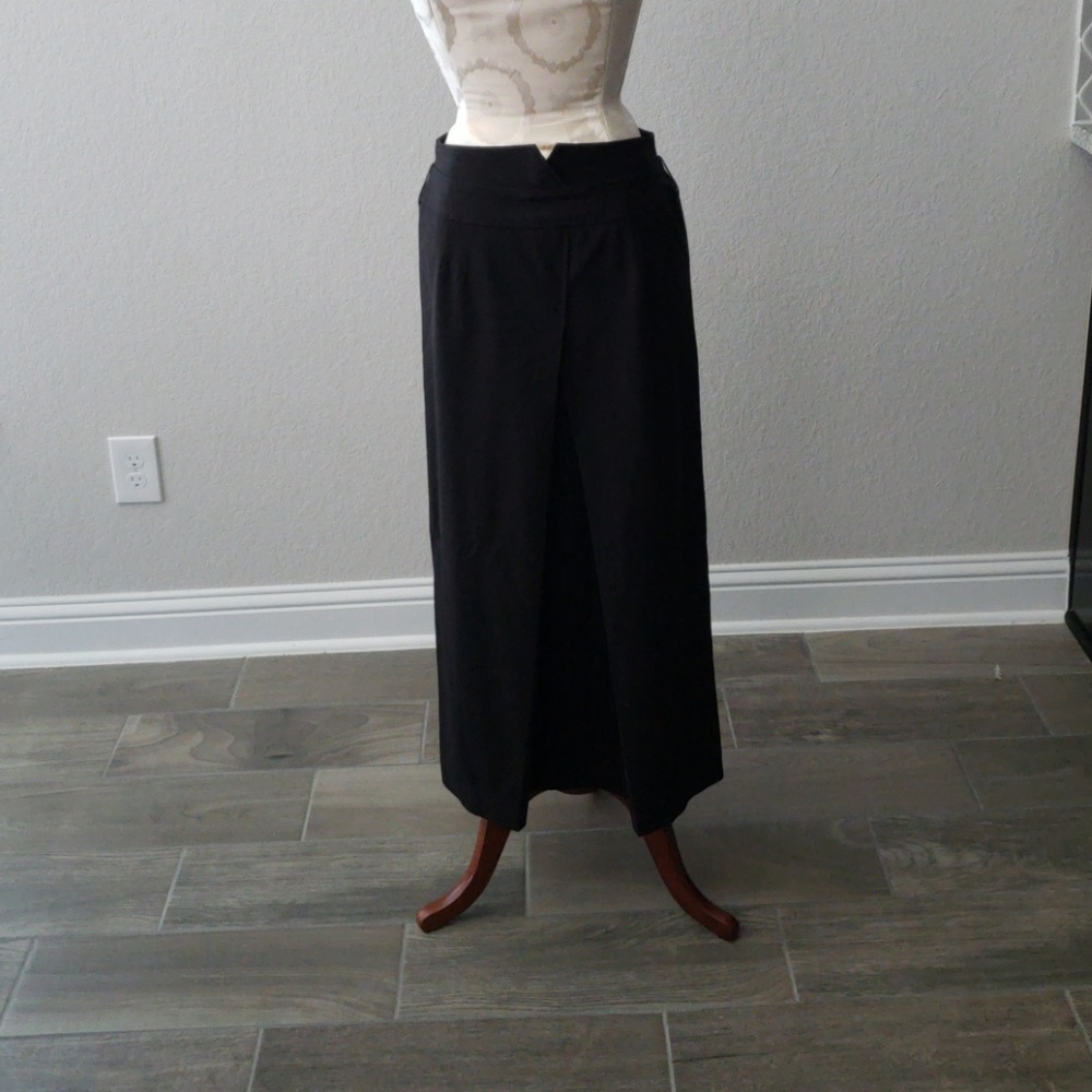 Long black skirt